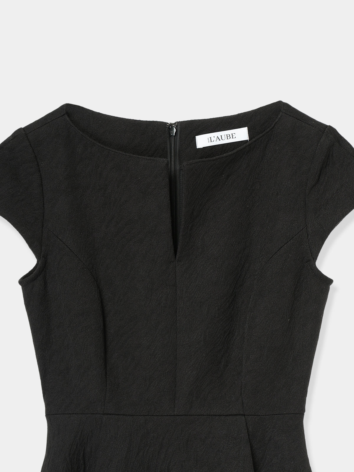 Keyneck Jacquard Dress