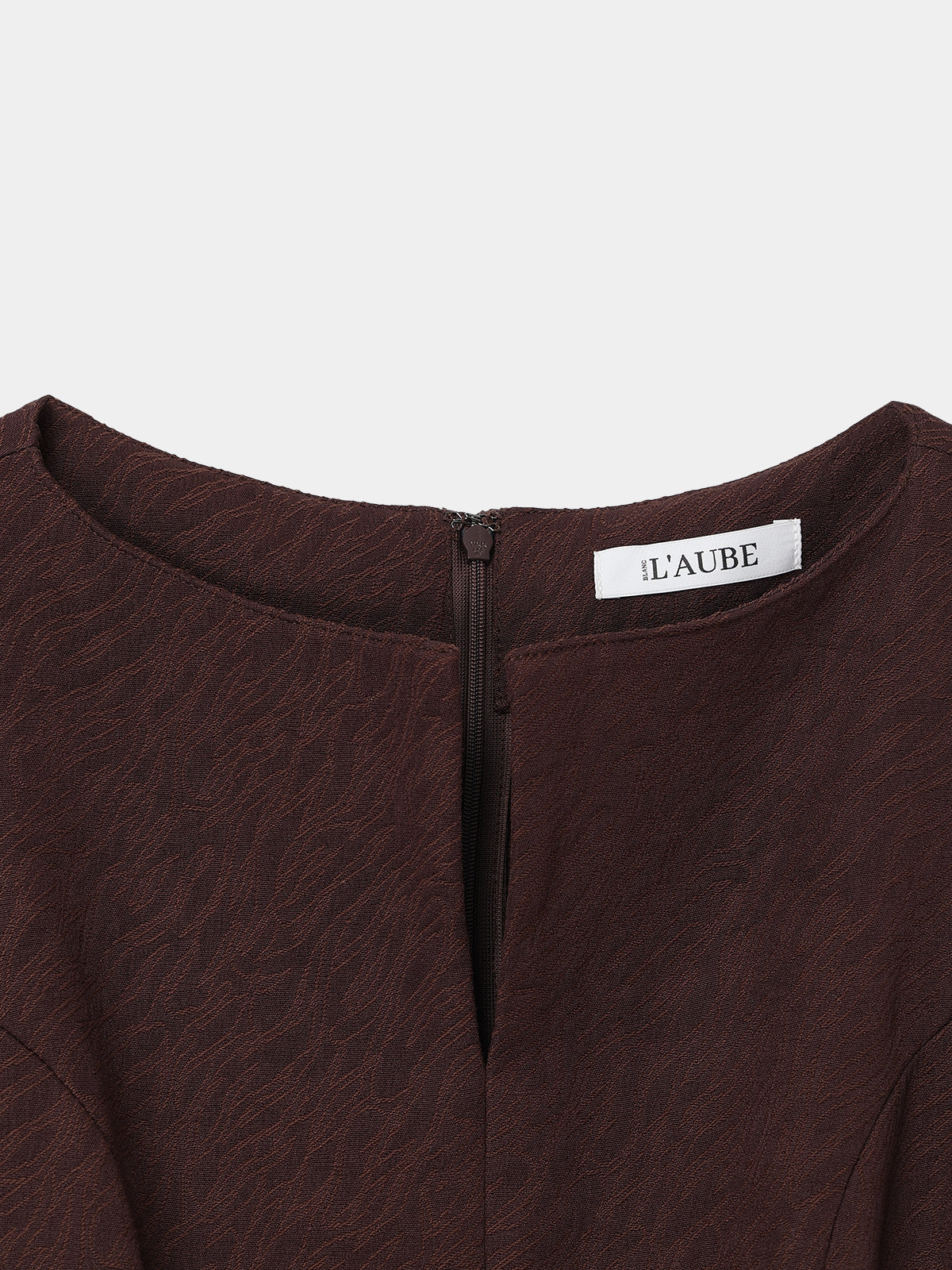 Keyneck Jacquard Dress