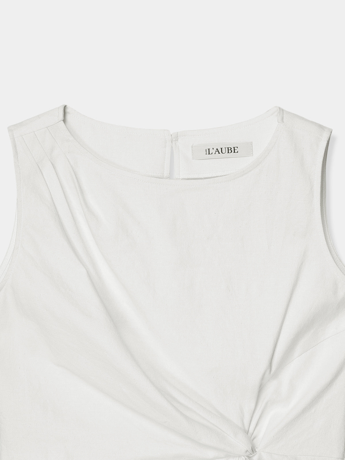 Orchid Cutwork Twist Top