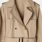 Belted Flare Trench coat