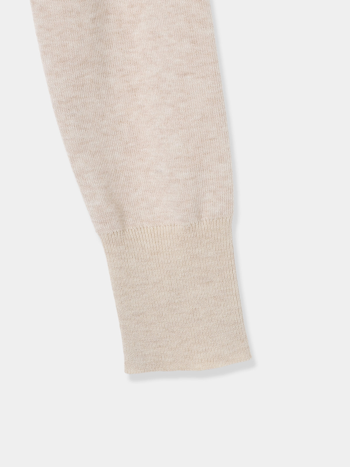 Pleats Cache-coeur Knit Tops