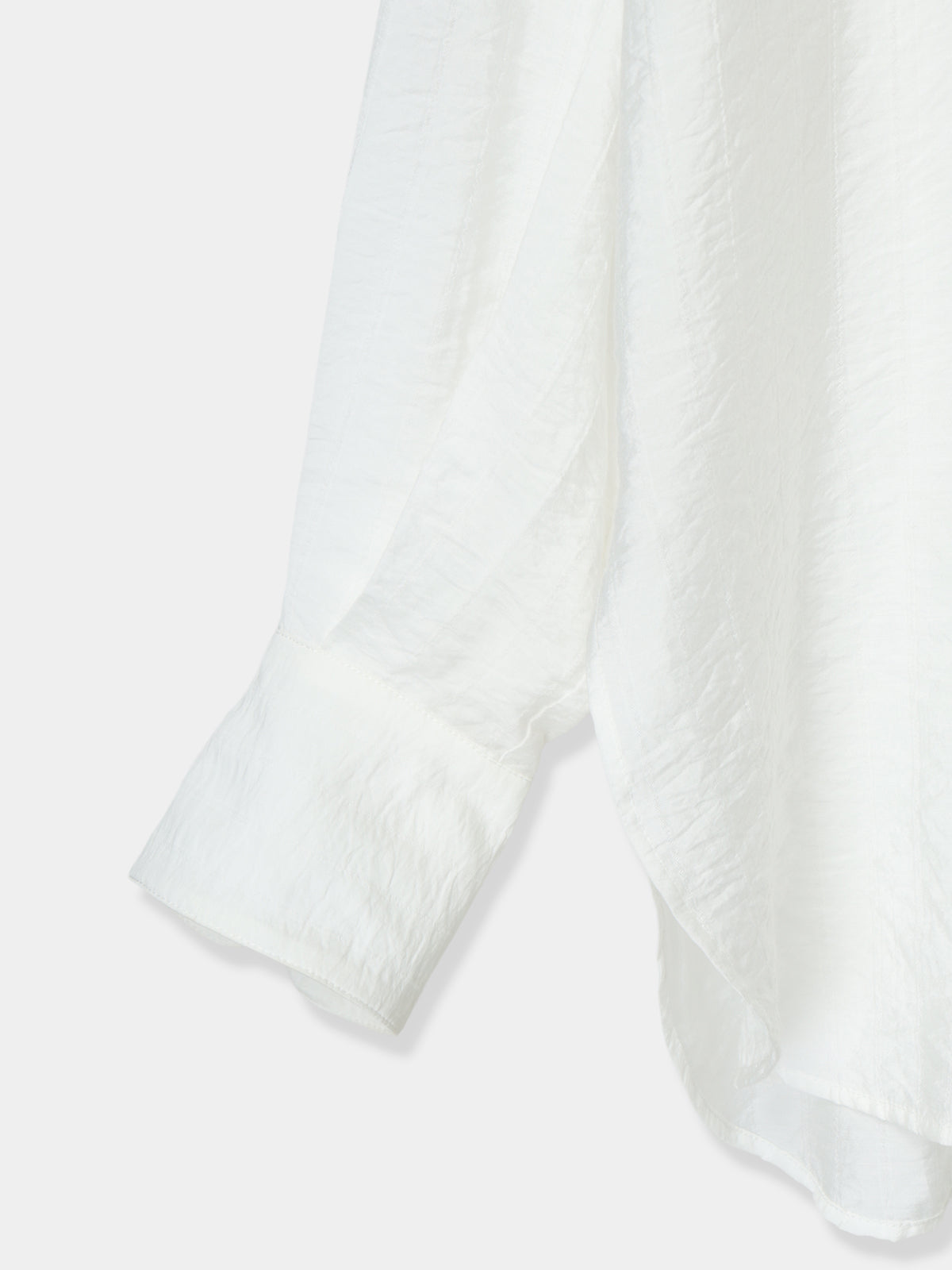 【POPUP】Layered Collar Wrap Shirt