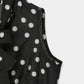 Sheer Polka Dot Ribbon Blouse