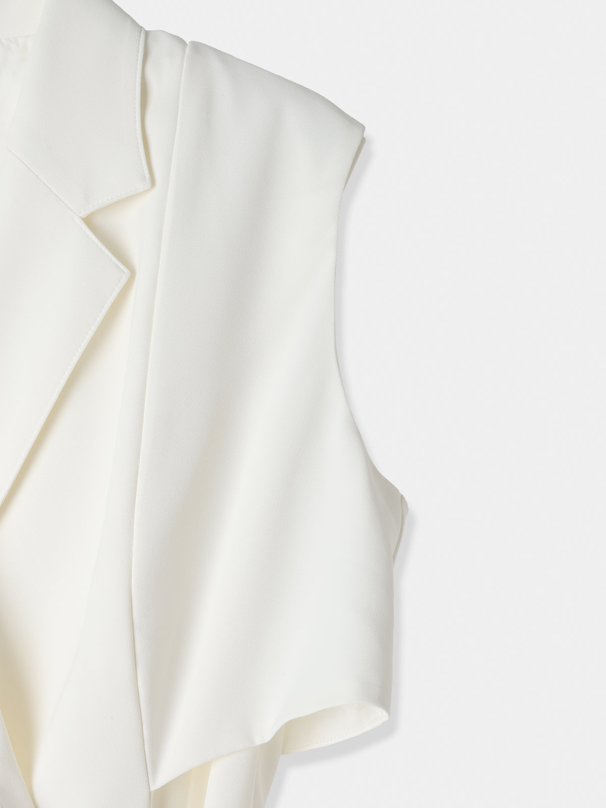 Side-buckle Drape Dress