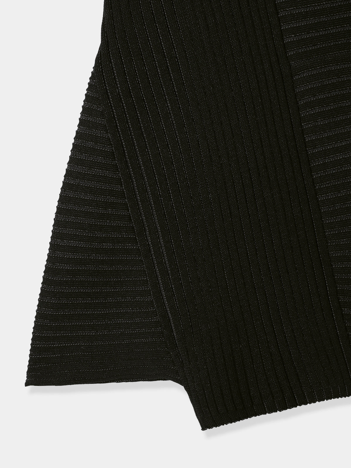 Panel Rib Knit Skirt