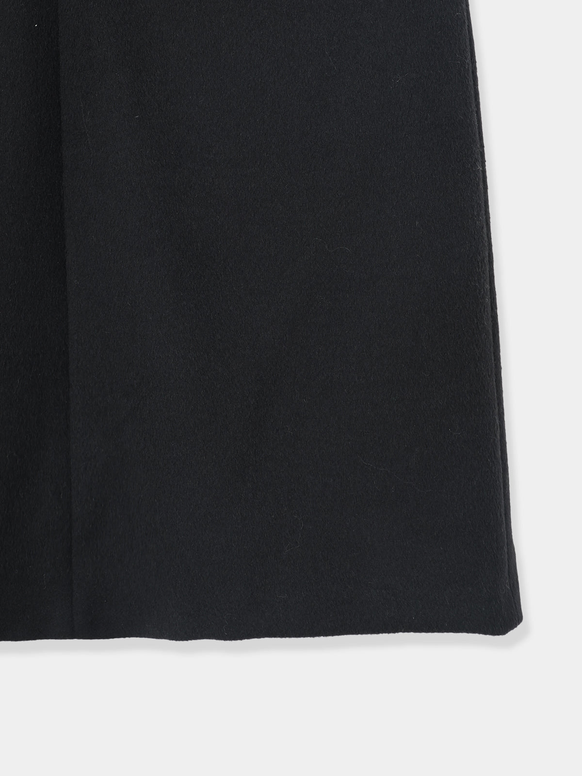 Leather Trimmed Wool Jumper Dress