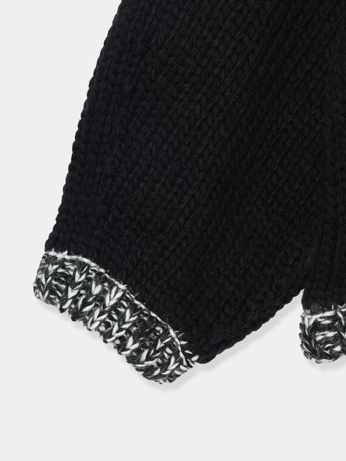 Compact Melange Knit Tops