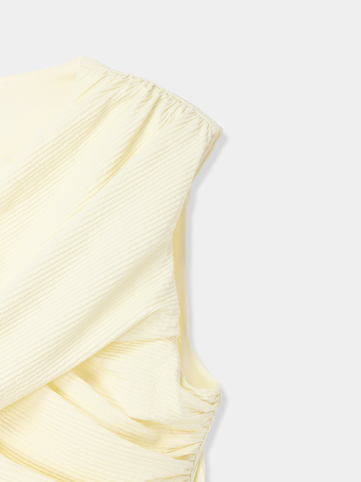 【POPUP】Layered Drape Balloon Dress