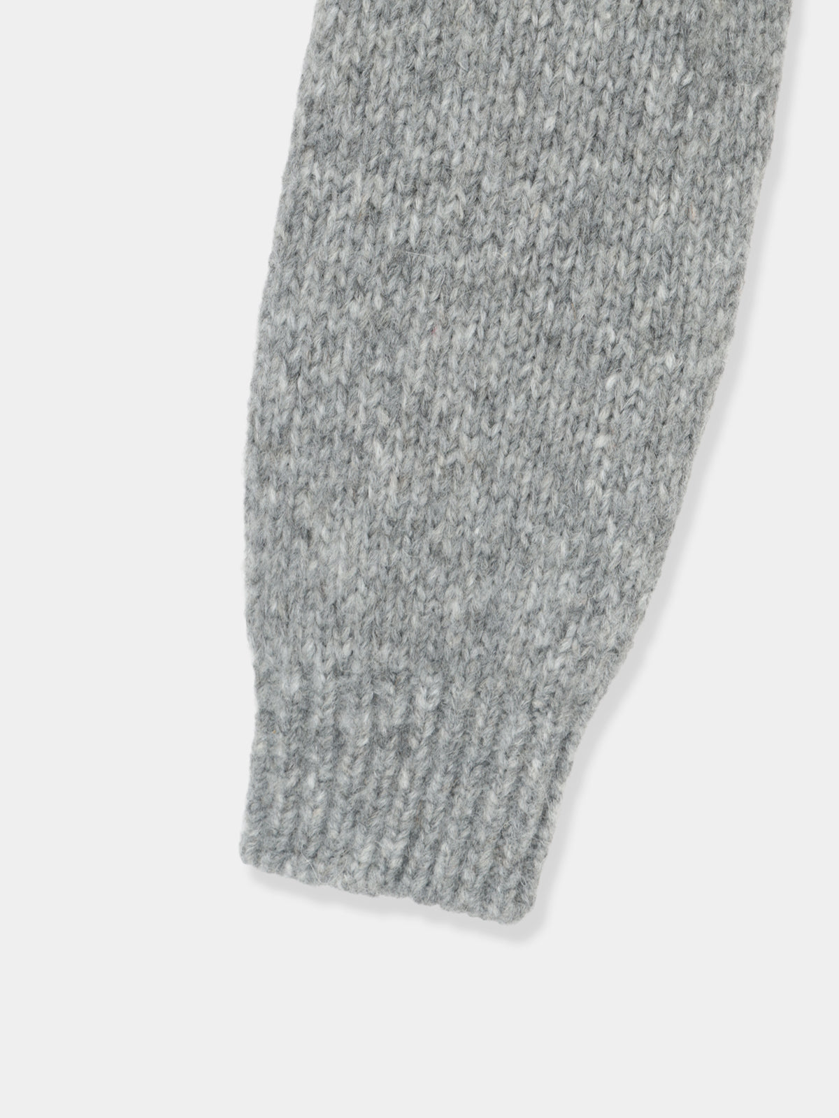 Detachable Hood Knit Blouson