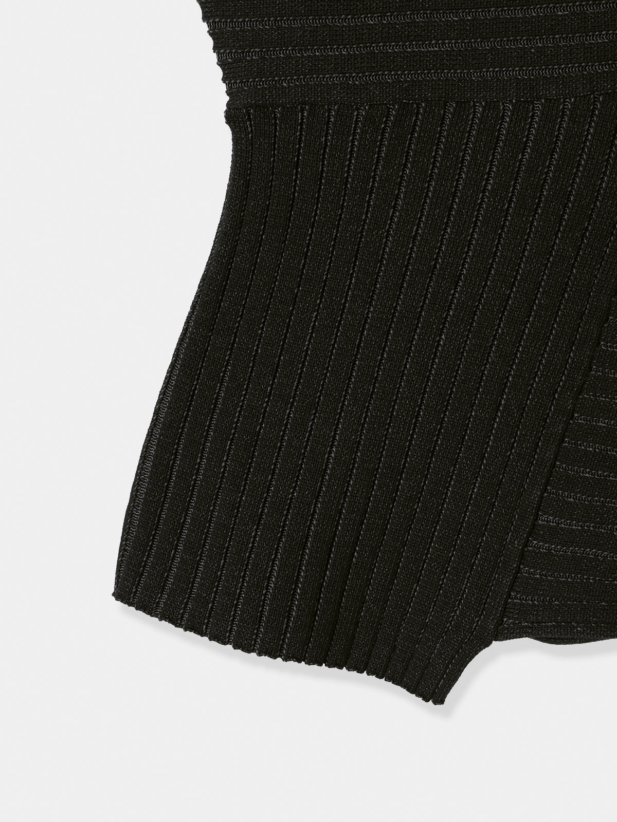 Panel Rib Knit Tops