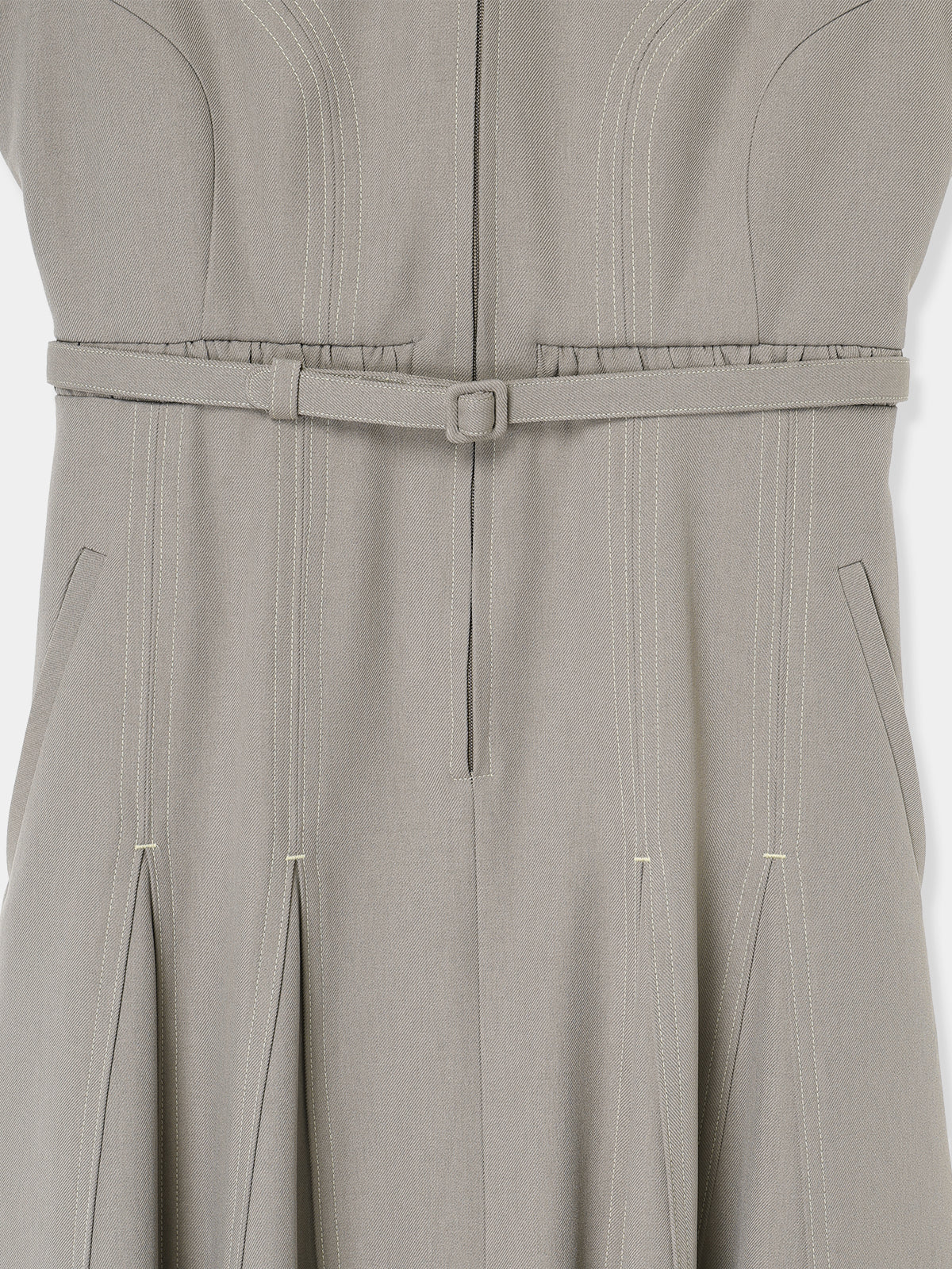 ワンピース laubeblanc Architect Zip Flare Dress S Architect Zip Flare Dress – L'AUBE BLANC