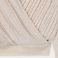 Pleats Cache-coeur Knit Tops