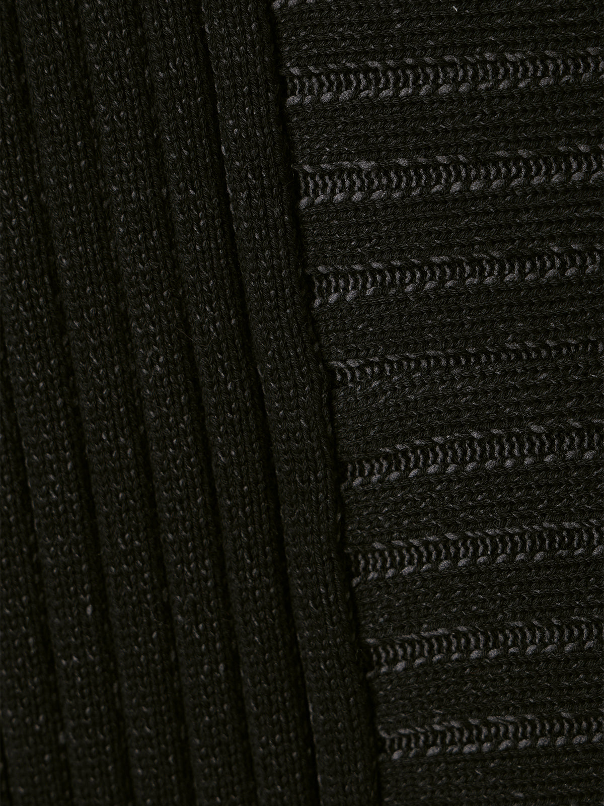 Panel Rib Knit Skirt