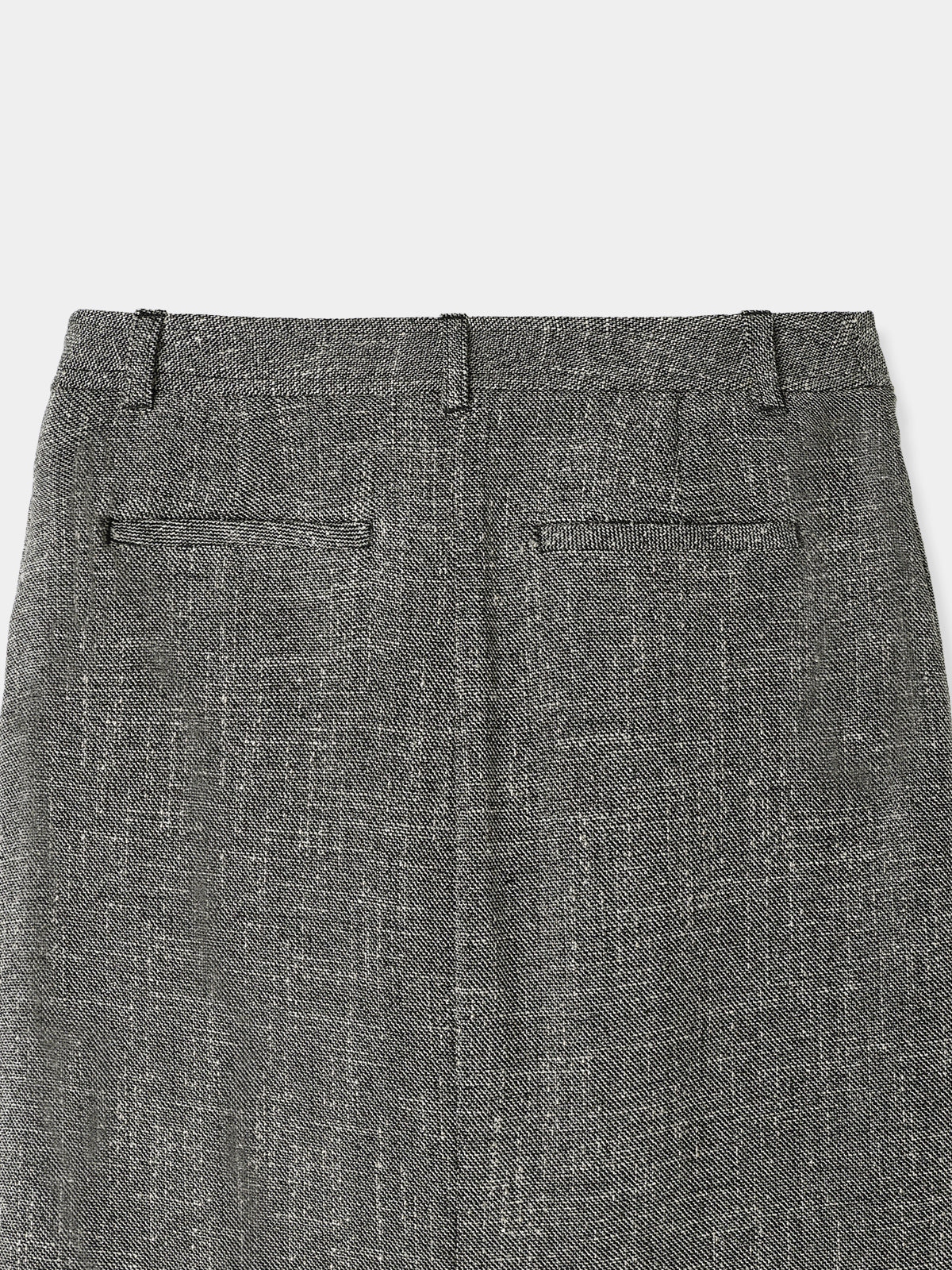 Front Pin-tuck Pencil Skirt