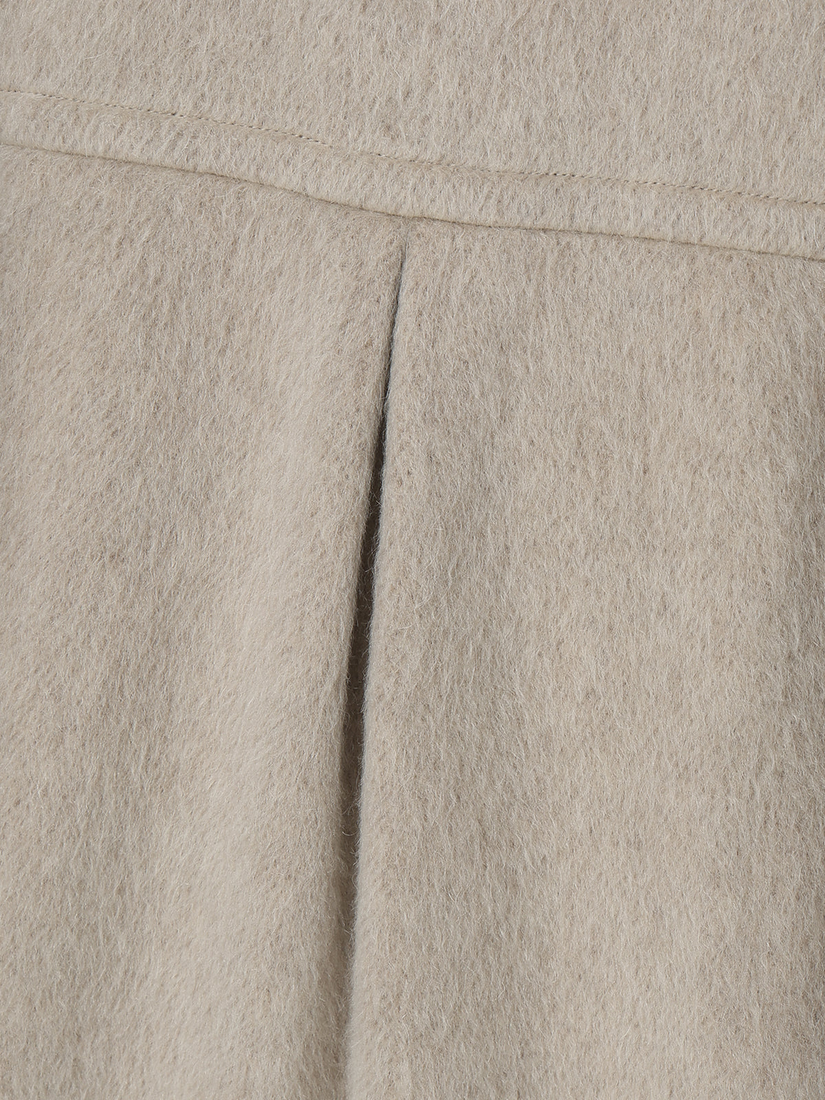 Signature Wide Lapel Mid Coat