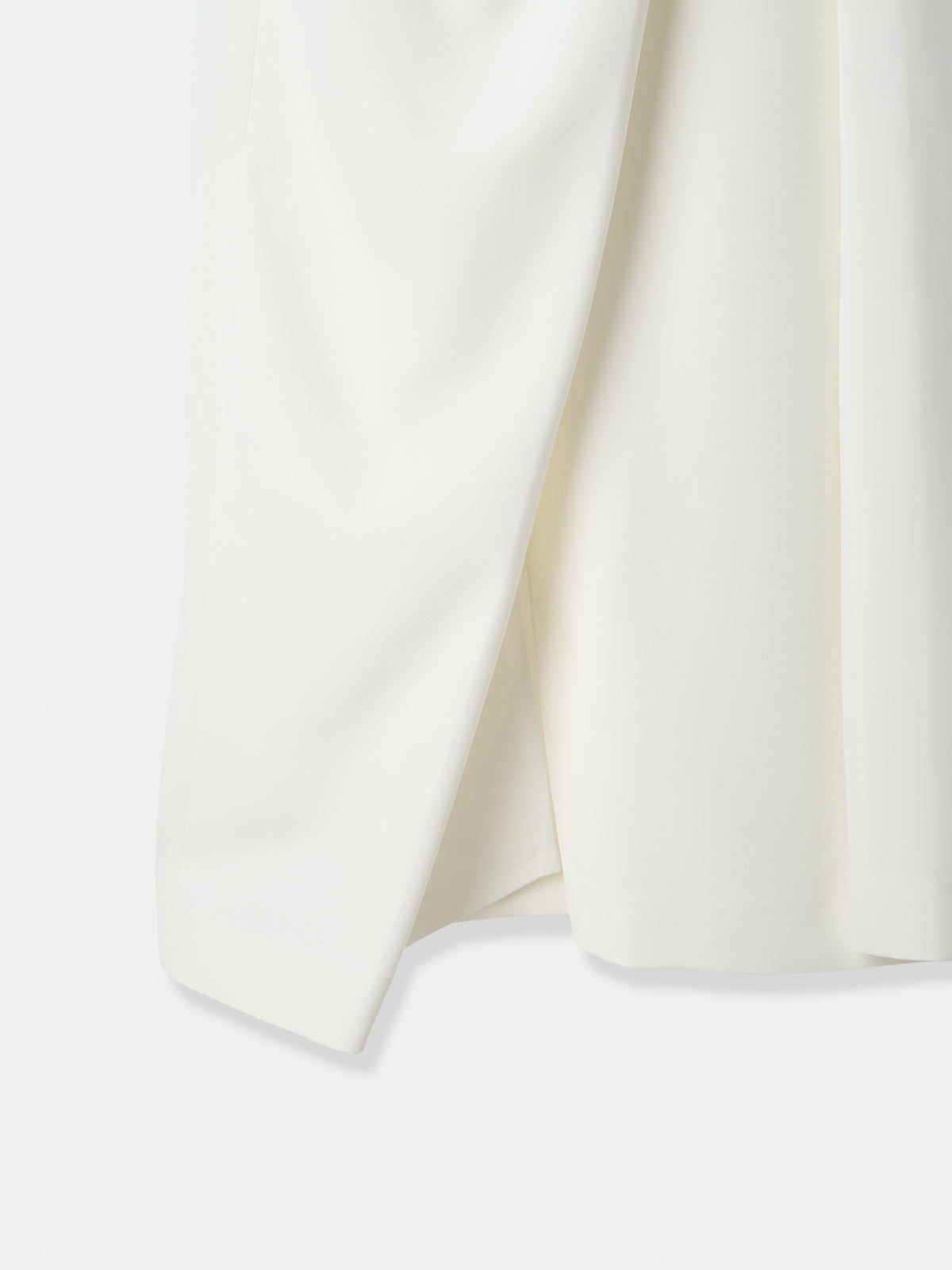 Side-buckle Drape Dress