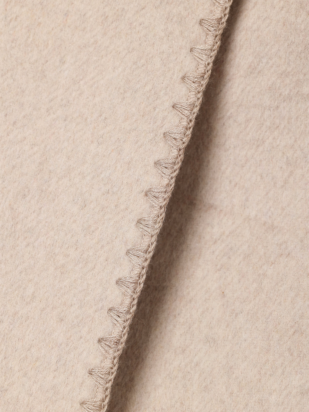Asymmetric Wool Wrap Skirt