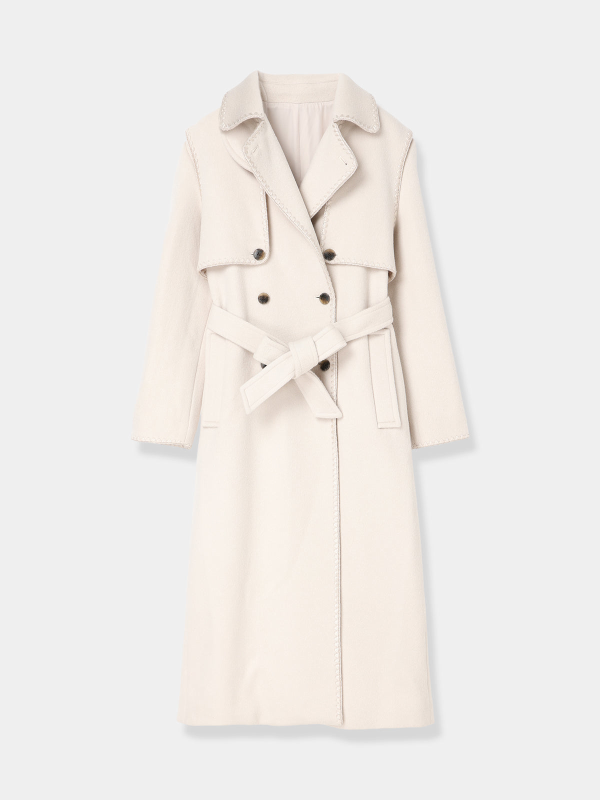 Royal Geelong Wool Trench Coat