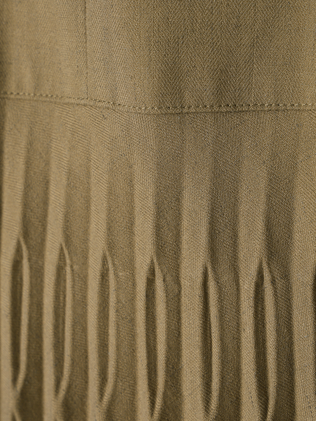 Shell Pleats Dress