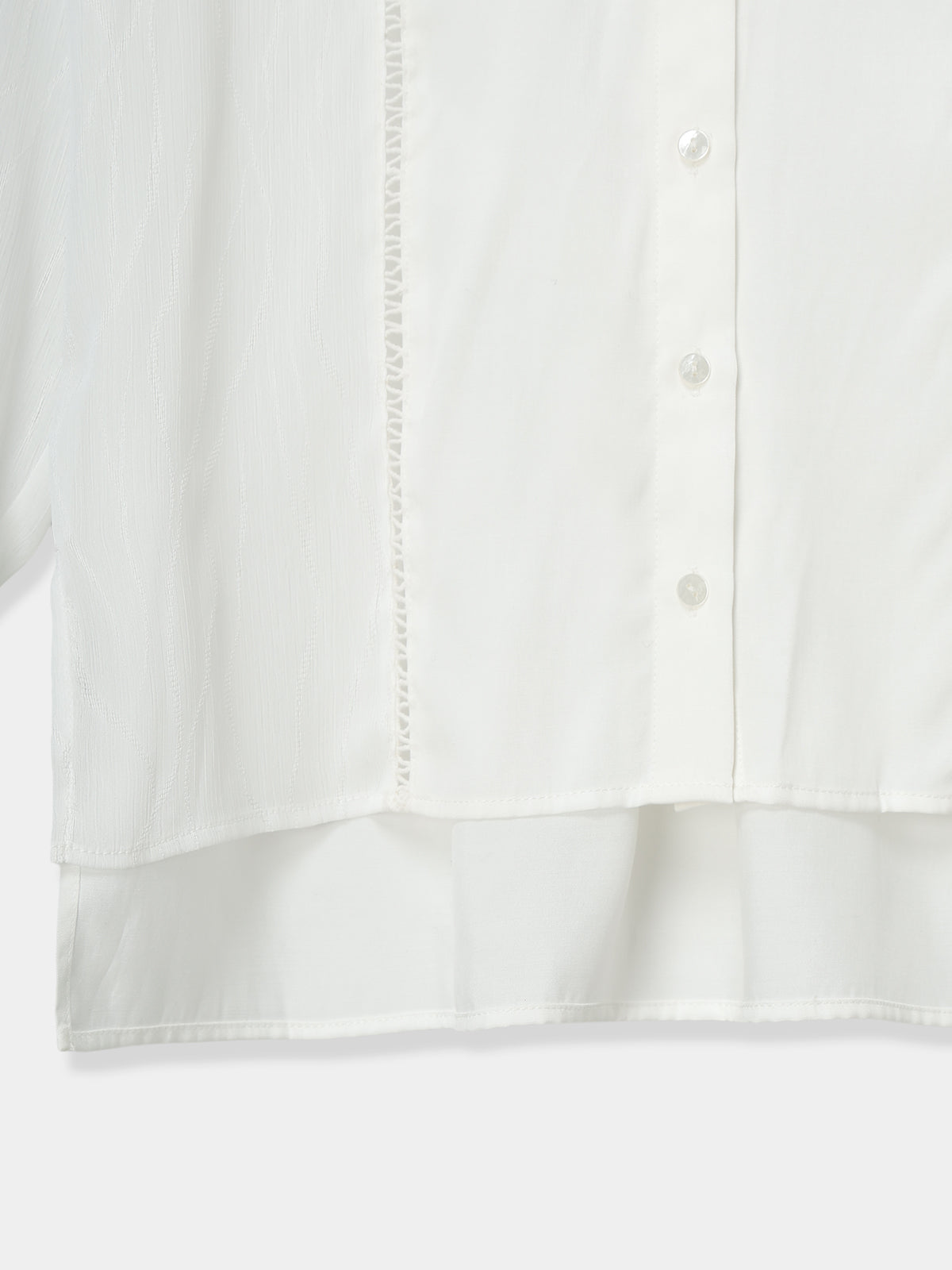 Orchid Embroidered Collar Shirt