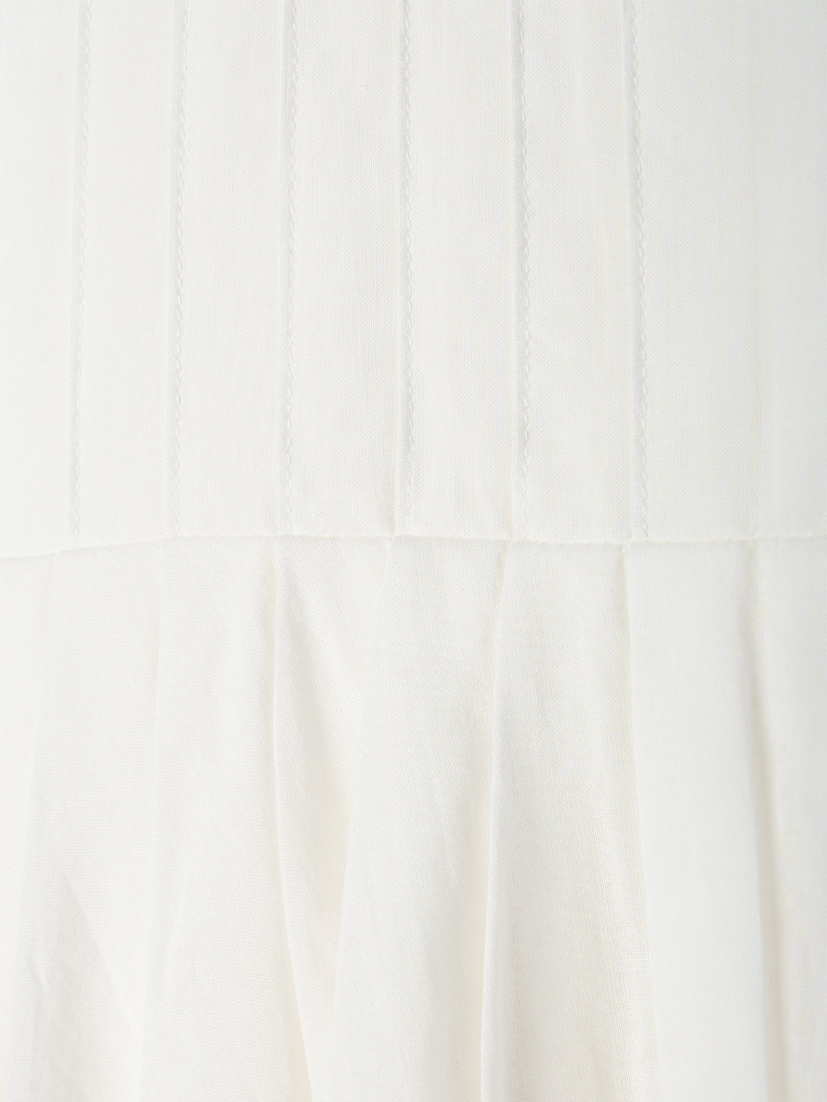 Cotton Tiered Volume Blouse