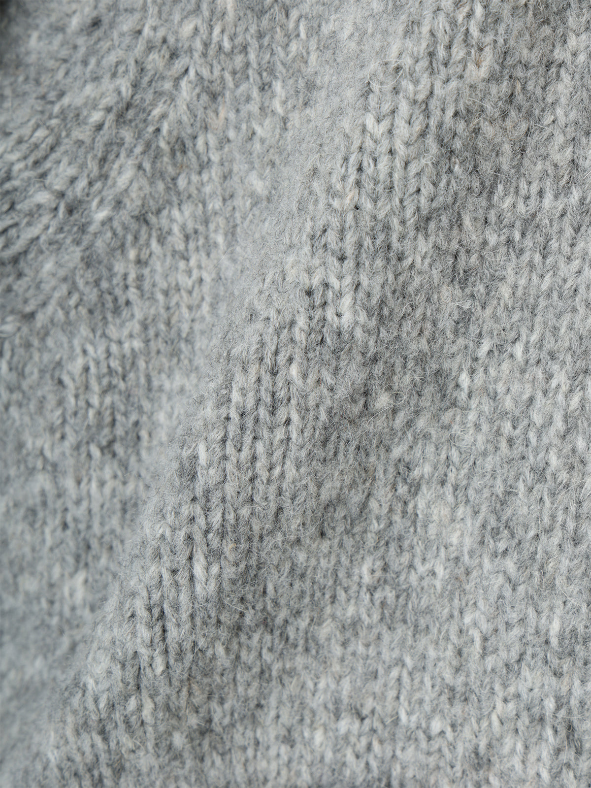 Detachable Hood Knit Blouson
