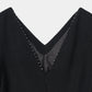 Pearl Trim Wool Combinaison