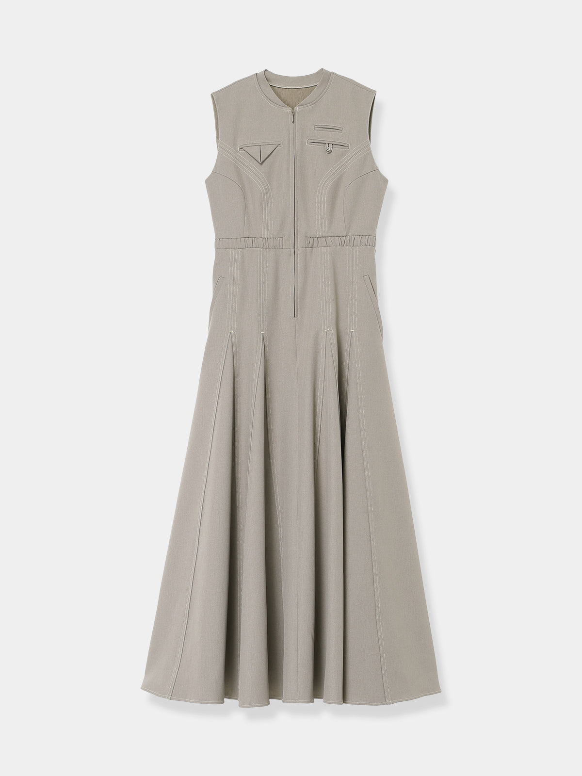 Architect Zip Flare Dress