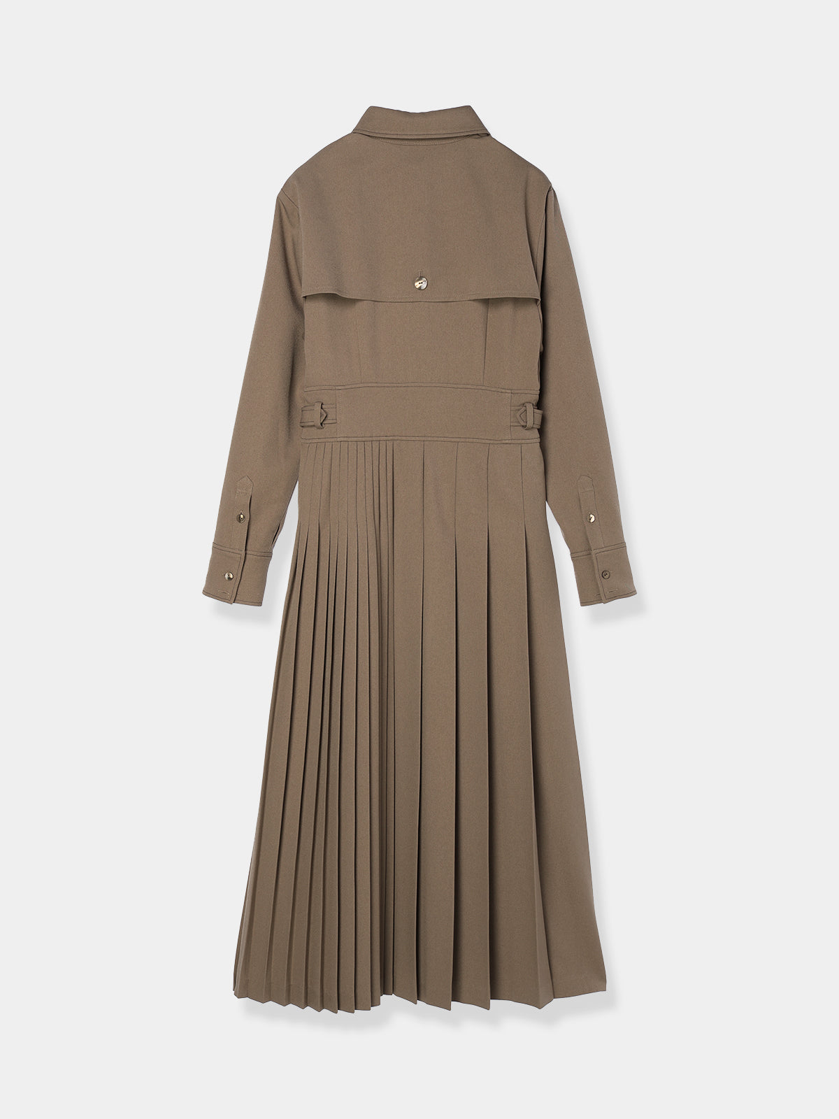 Asymmetry pleats Dress