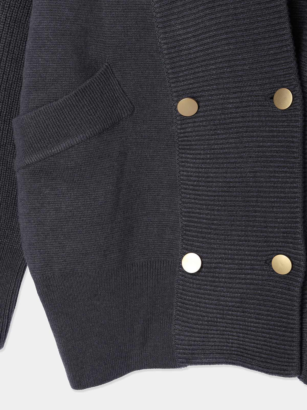 Double-breasted Knit cardigan