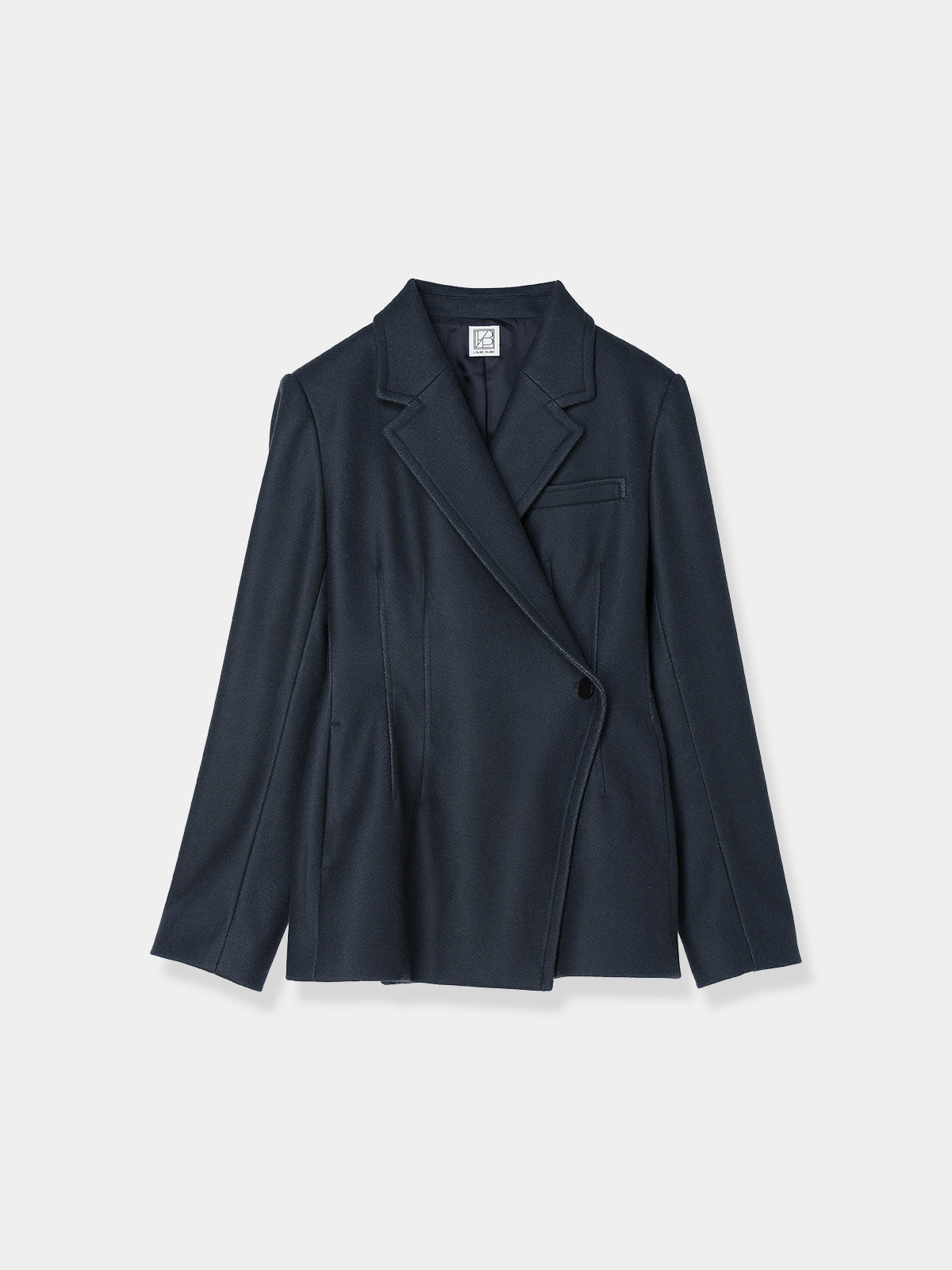 Waist shape Double breasted jacket – L