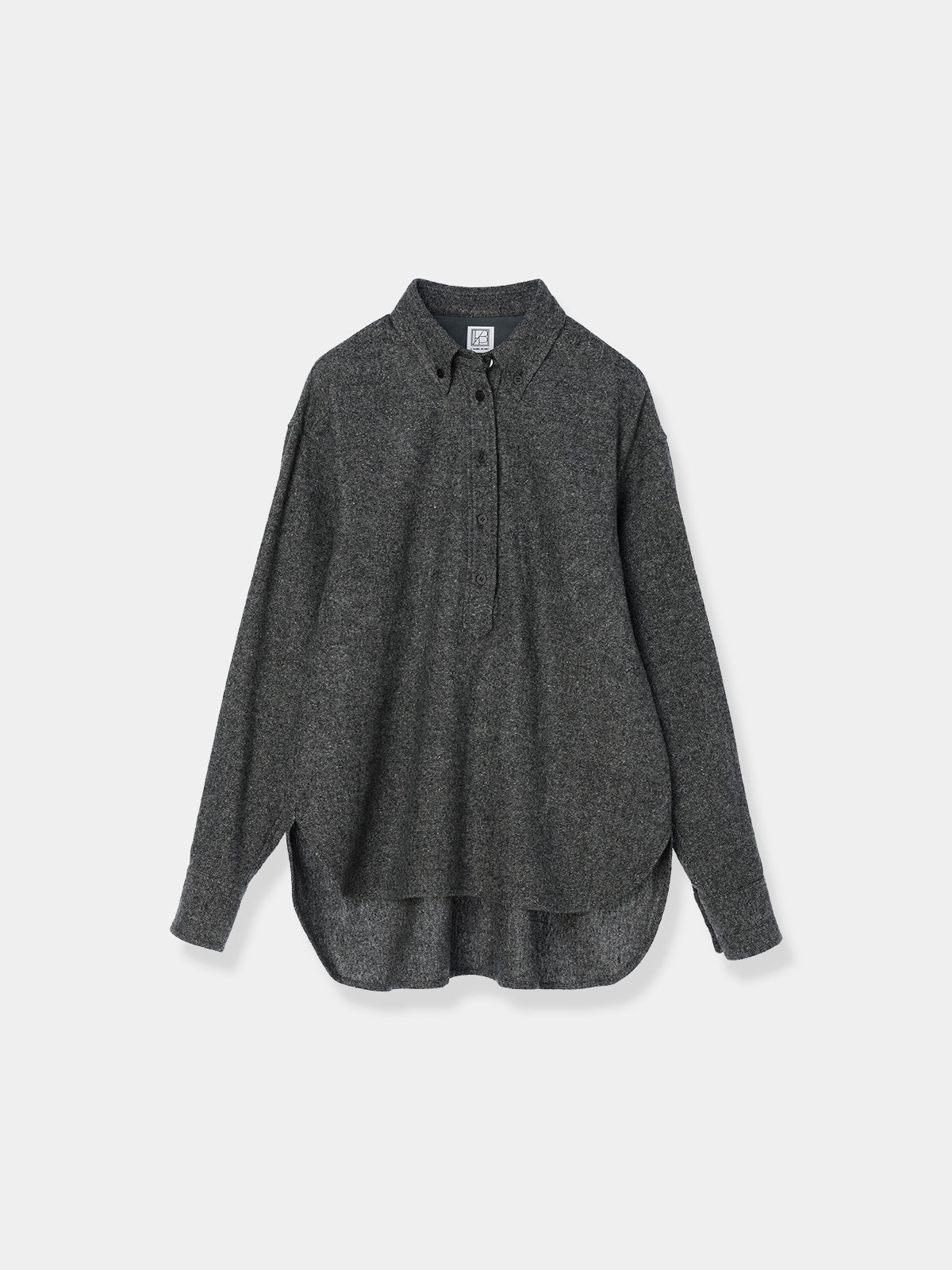 Cuff links Tweed shirt – L'AUBE BLANC