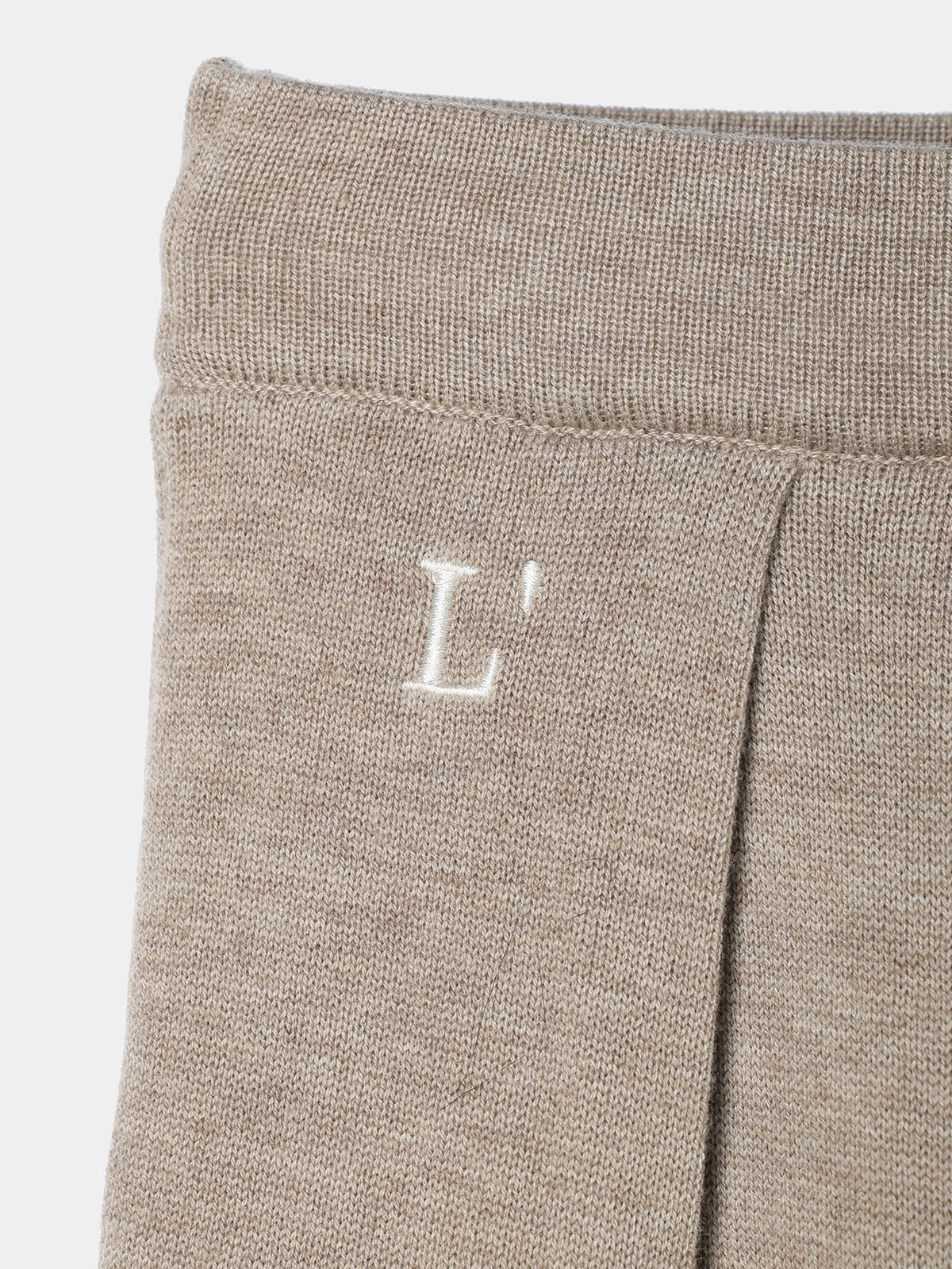 Wide knit Pants