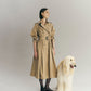 Belted Flare Trench coat