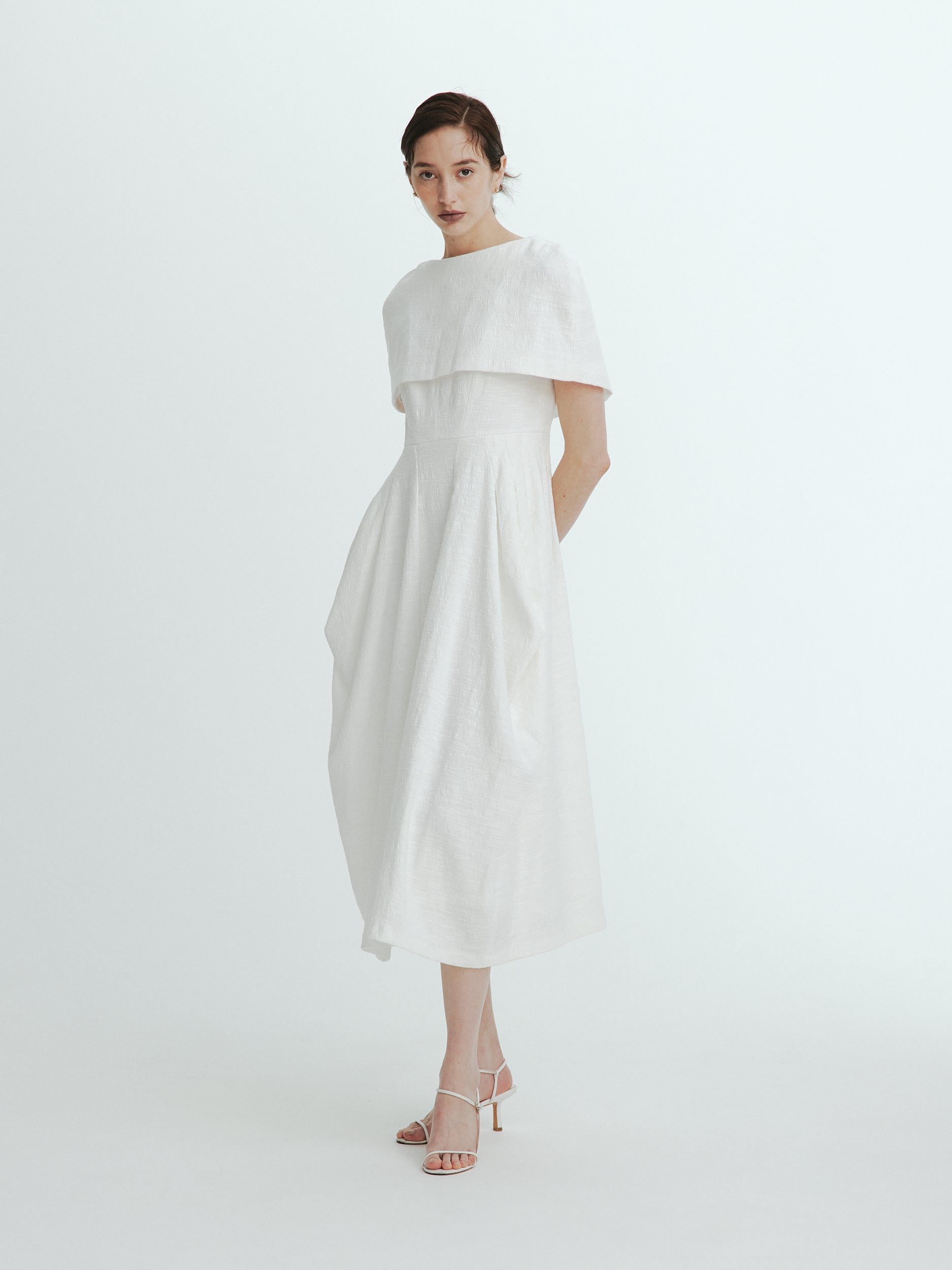Slab tweed  Cocoon Dress