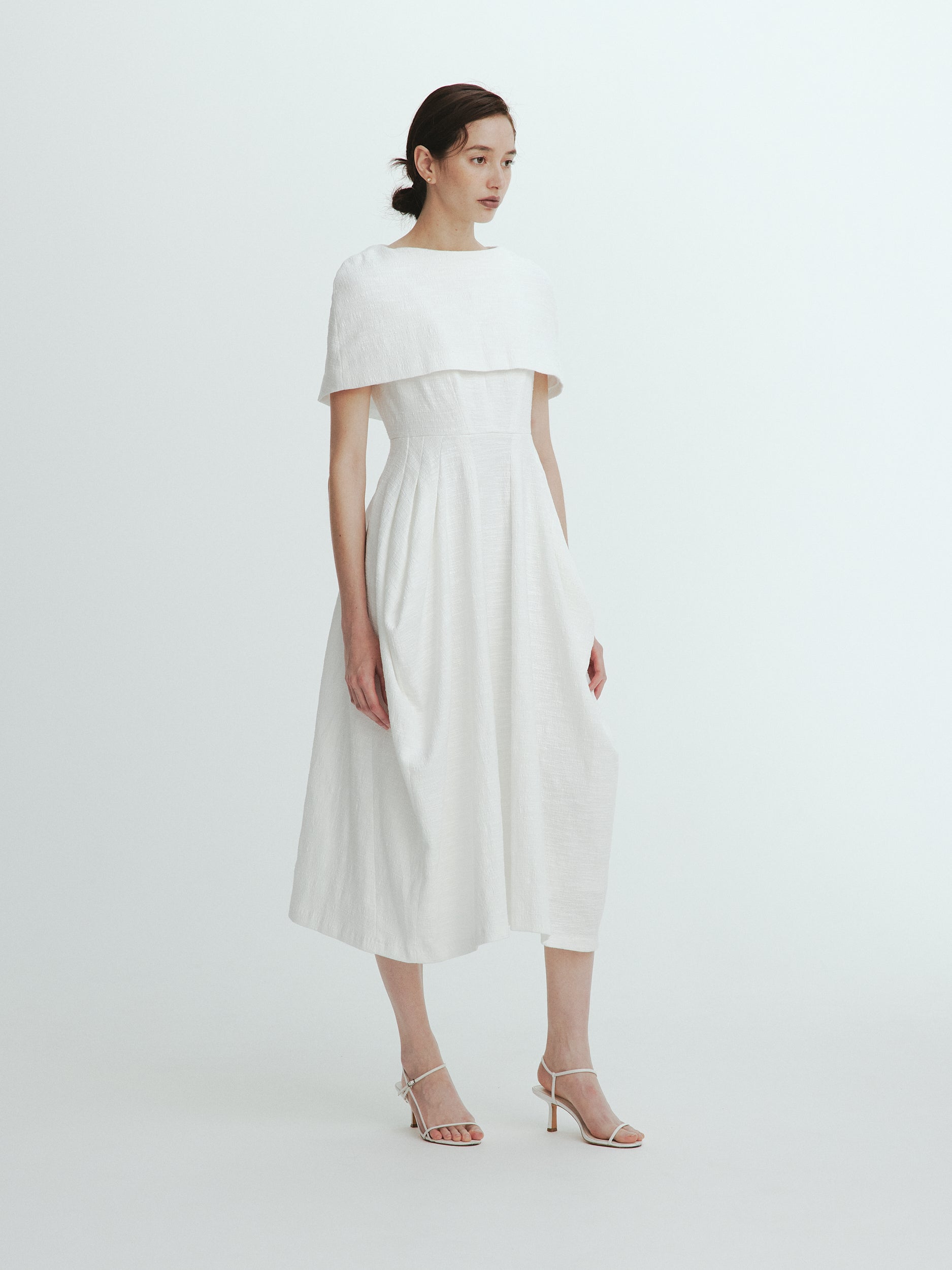 Slab tweed  Cocoon Dress