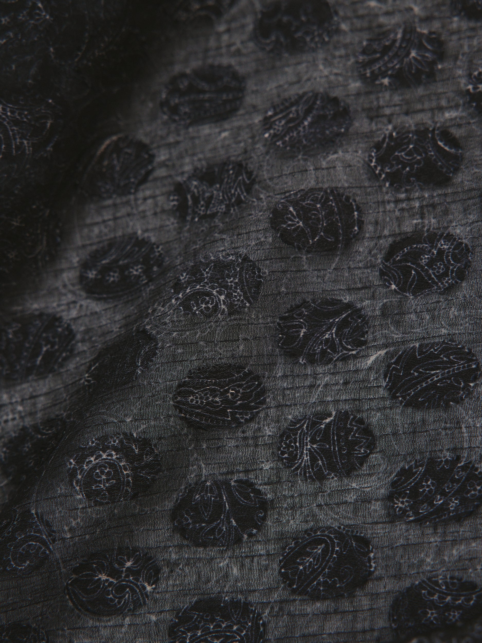 Paisley Cut jacquard  Blouse