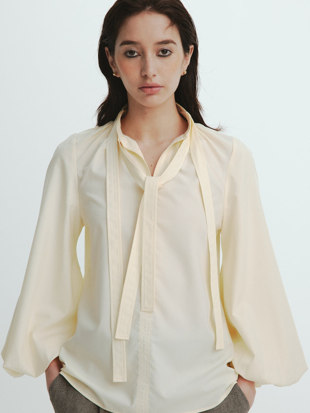 Double tie Blouse