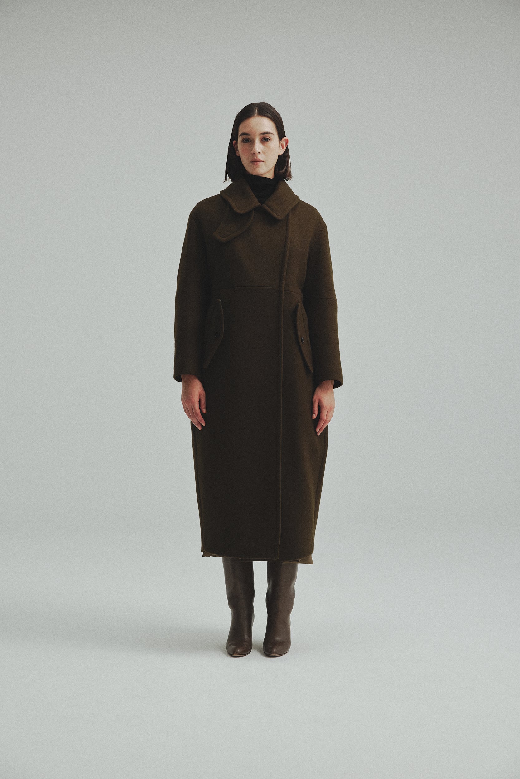 laubeblanc Double-breasted Wool coat