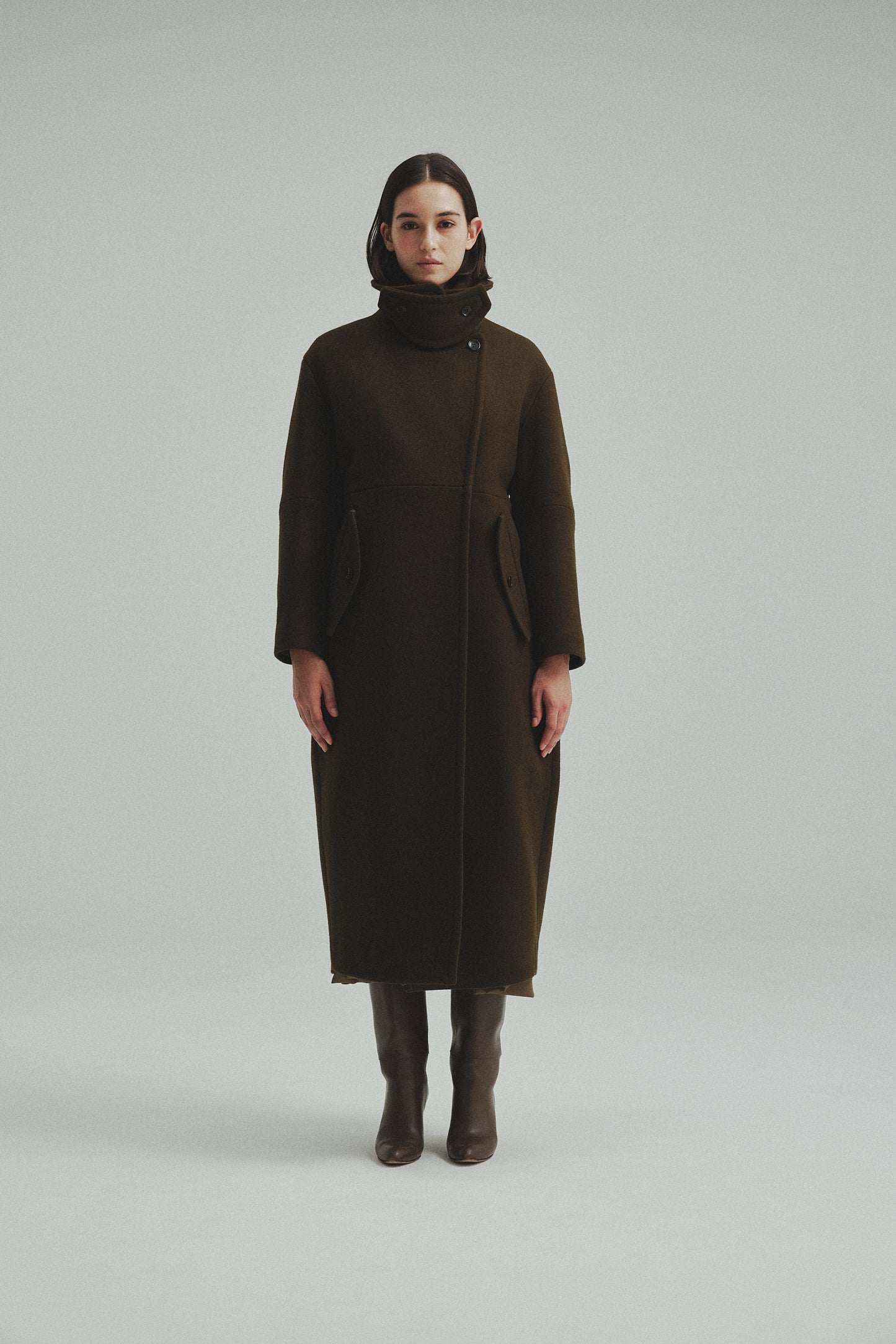 Double-breasted Wool coat