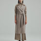 Belted Wool long gilet