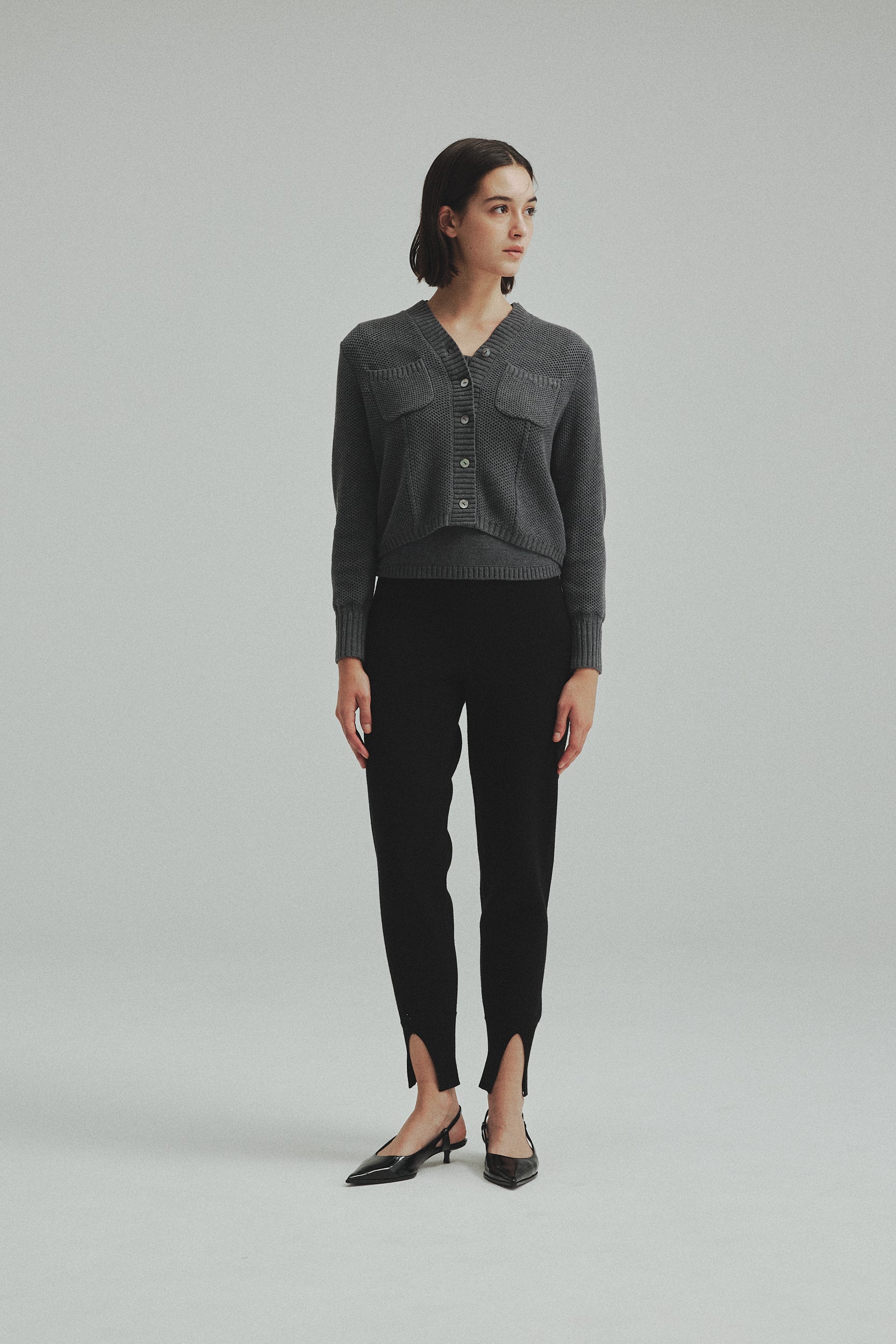 Crew neck Knit pullover