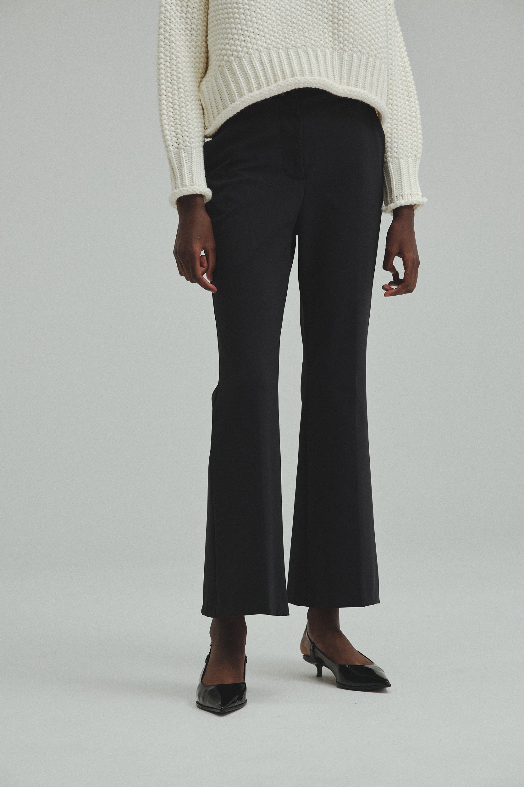 Back vents Flare pants