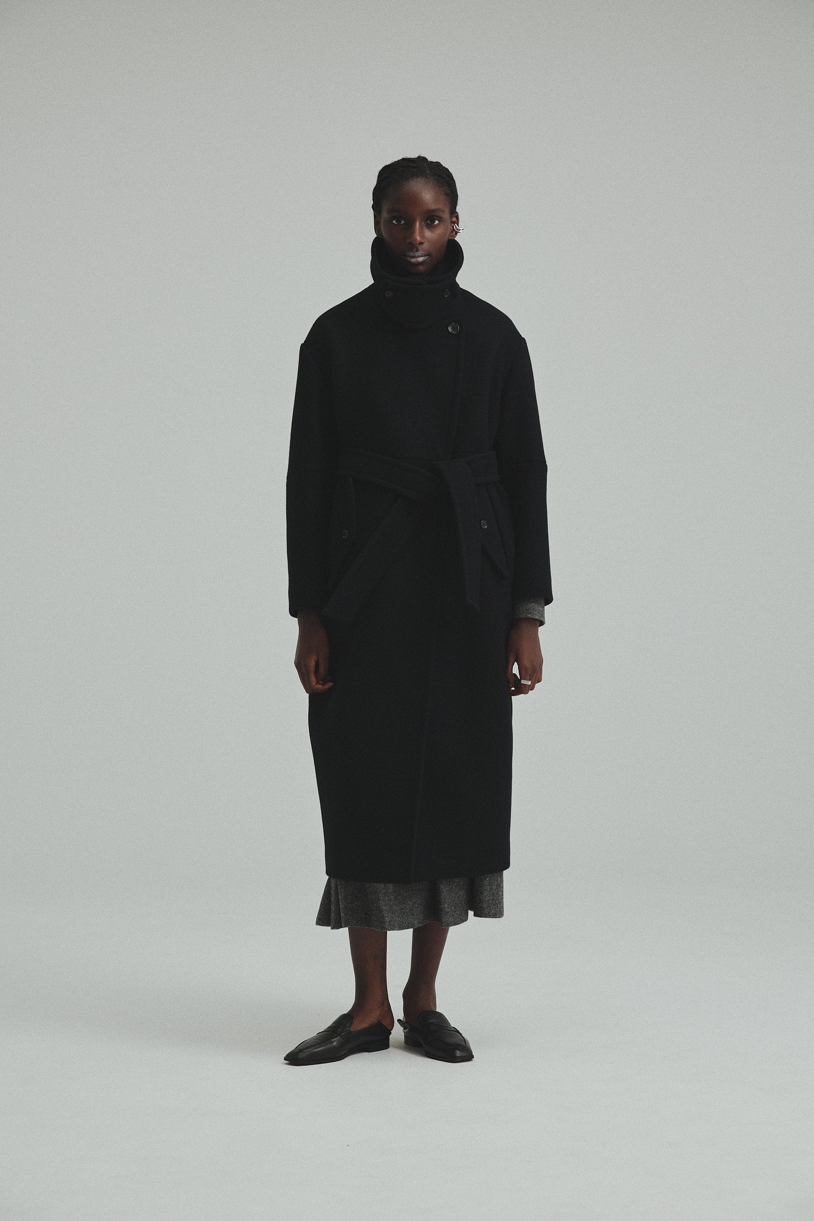 Double-breasted Wool coat