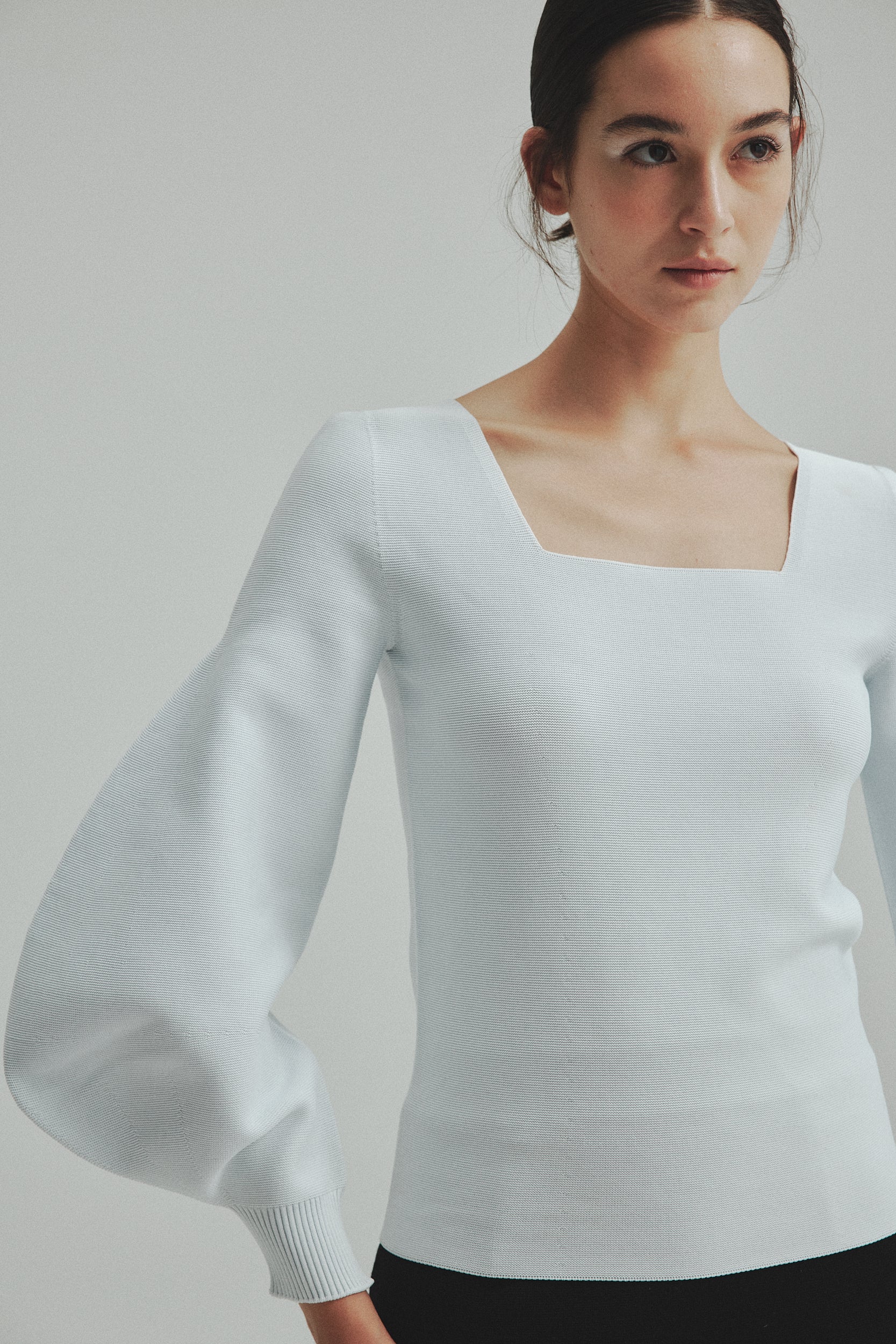 Cocoon Sleeve Wholegarment knit