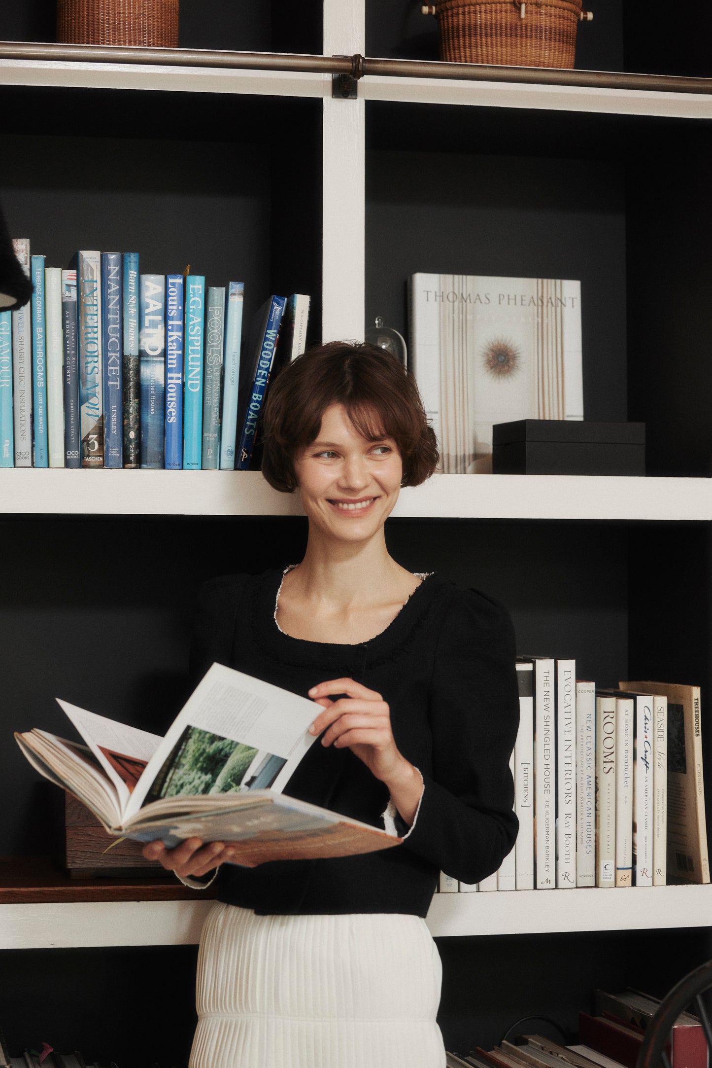 Gigot Sleeve Tweed Jacket