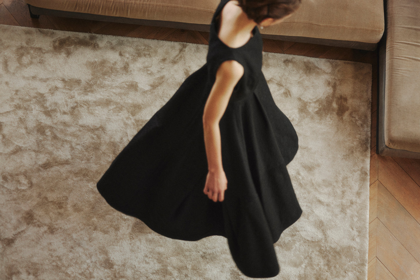 Keyneck Jacquard Dress