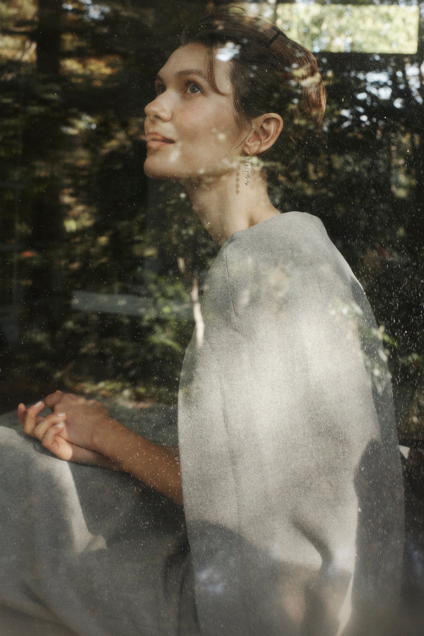 Narrow line Cape Dress