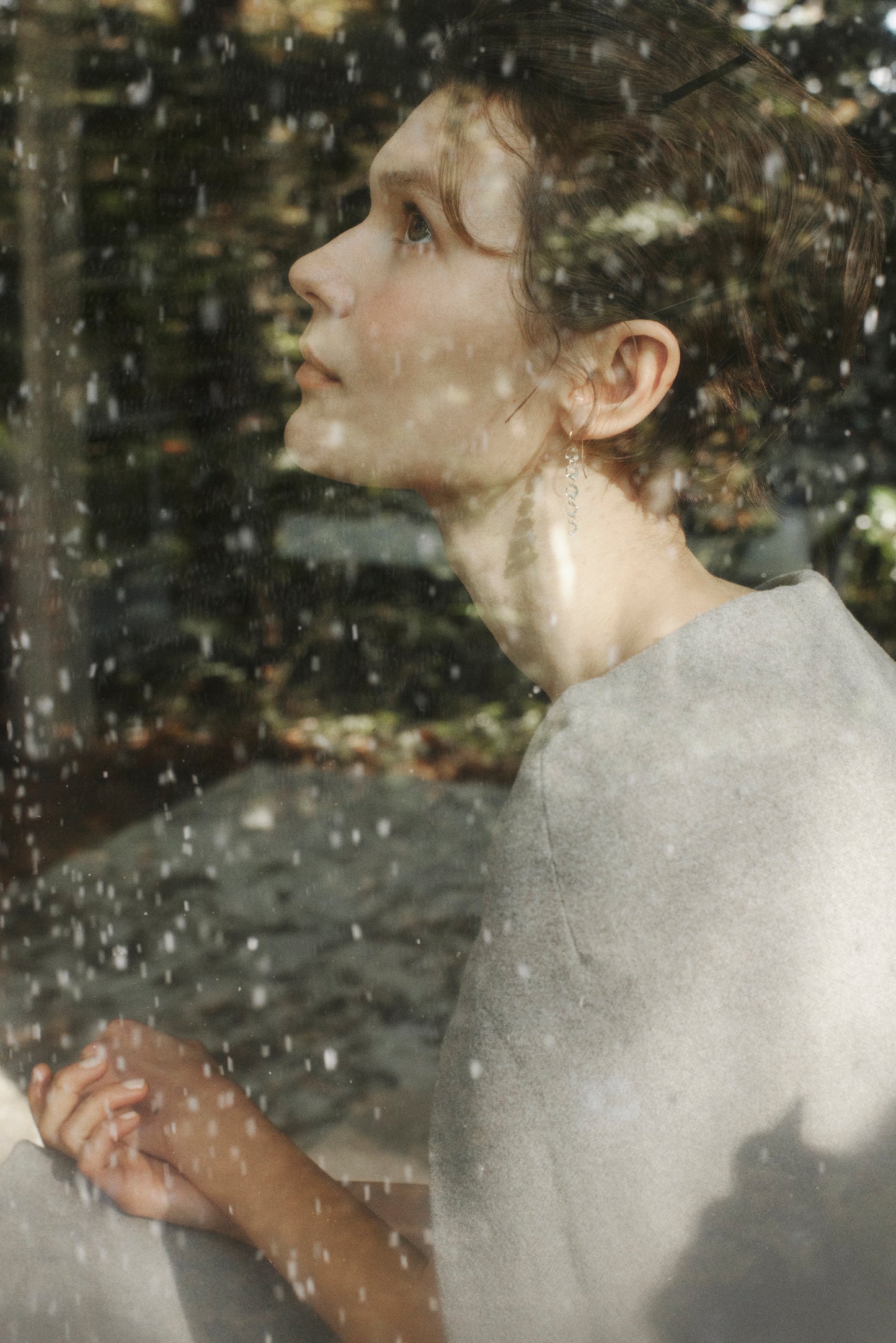 Narrow line Cape Dress