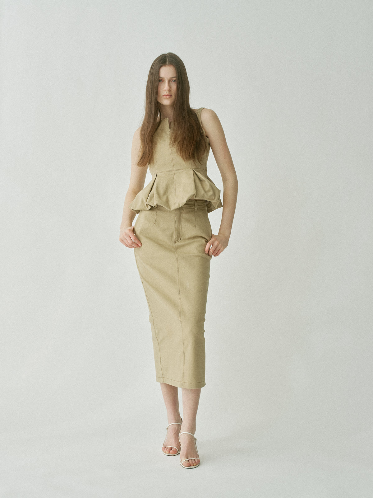 Structure Pencil Skirt